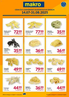 Podgląd Makro Gazetka - La Pasta ważny od 14.07.2025