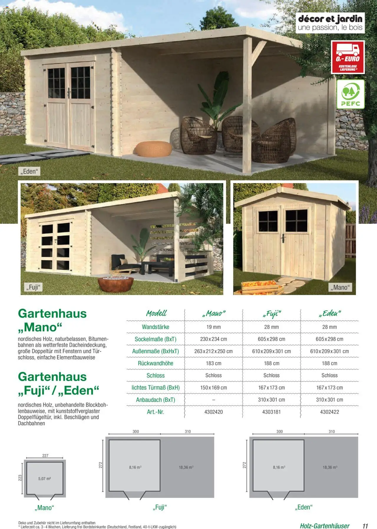 Toom Baumarkt Gartenhäuser & Carports  - Seite 11 - gültig ab 01.01.2025