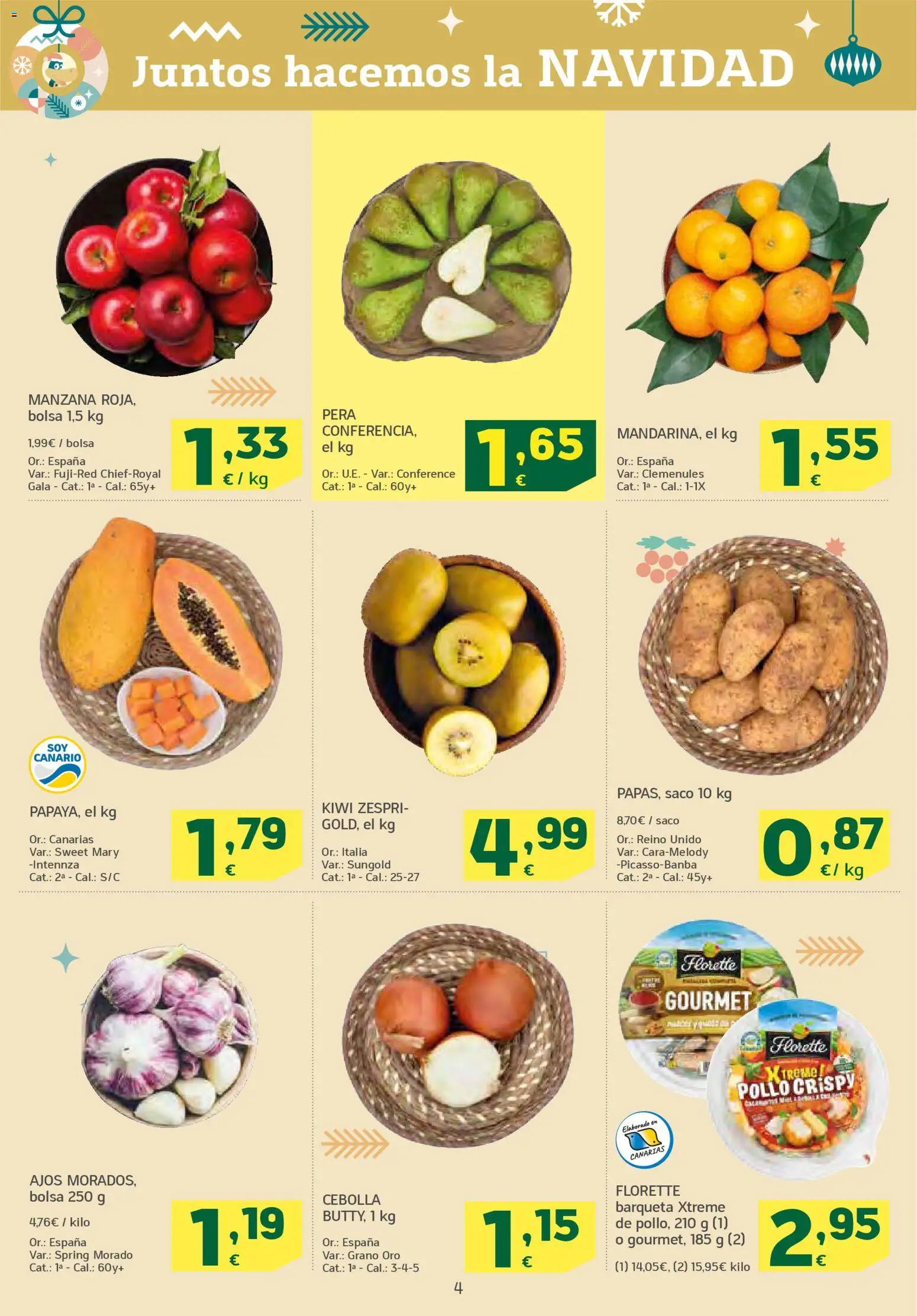 HiperDino folleto - Página de 4 - Válido desde 04/12/2025