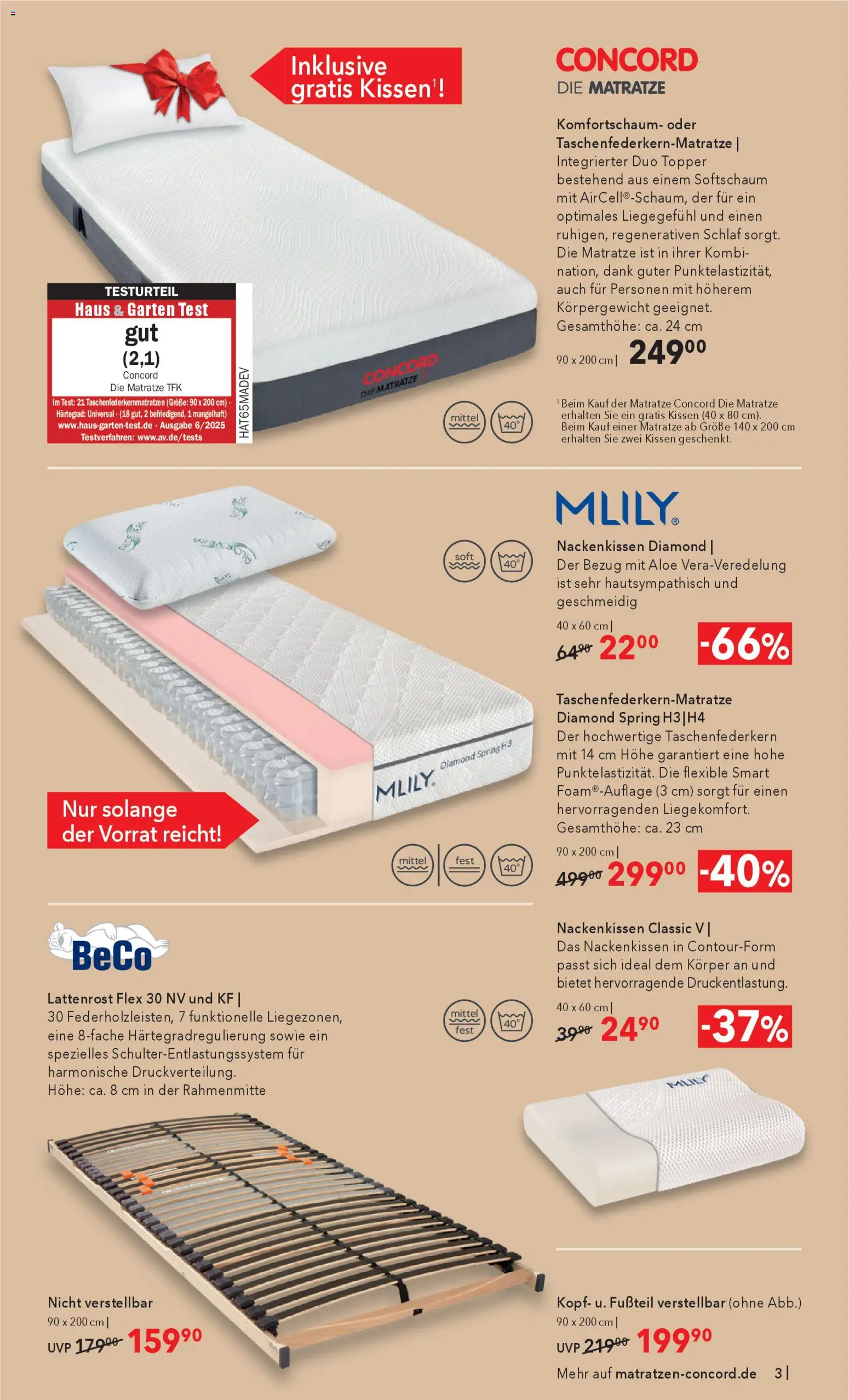 Matratzen Concord Prospekt - Seite 3 - gültig ab 25.02.2026