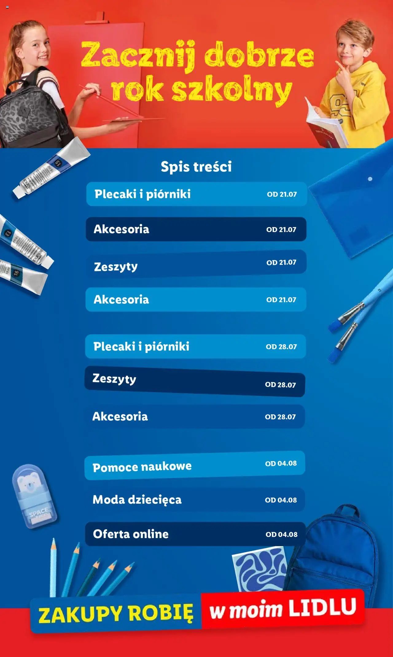 Lidl Gazetka - Gotowi do szkoły - strona 2- ważny od 21.07.2025