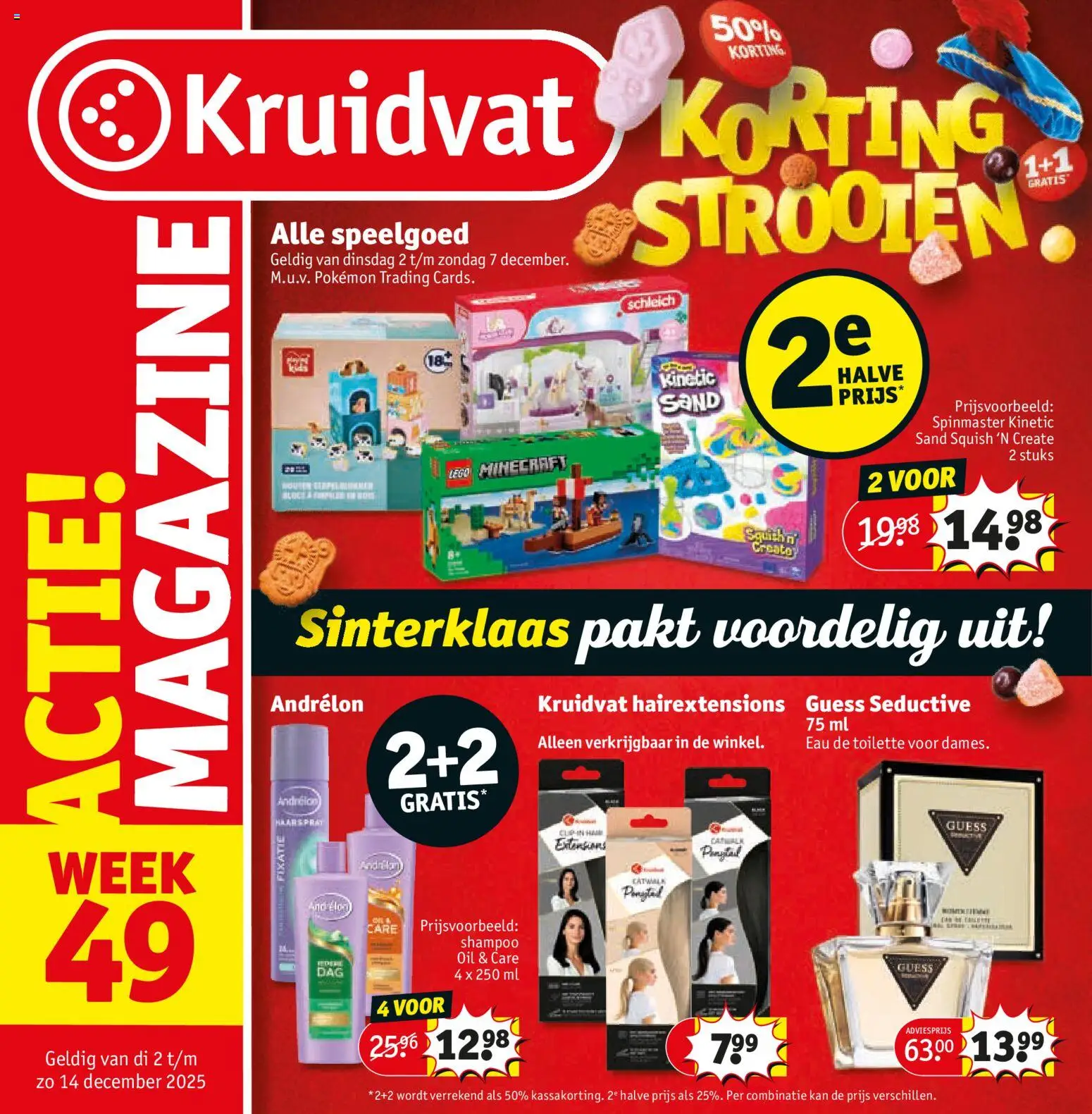 Kruidvat - Folder week 49 - pagina 1- geldig vanaf 02-12-2025
