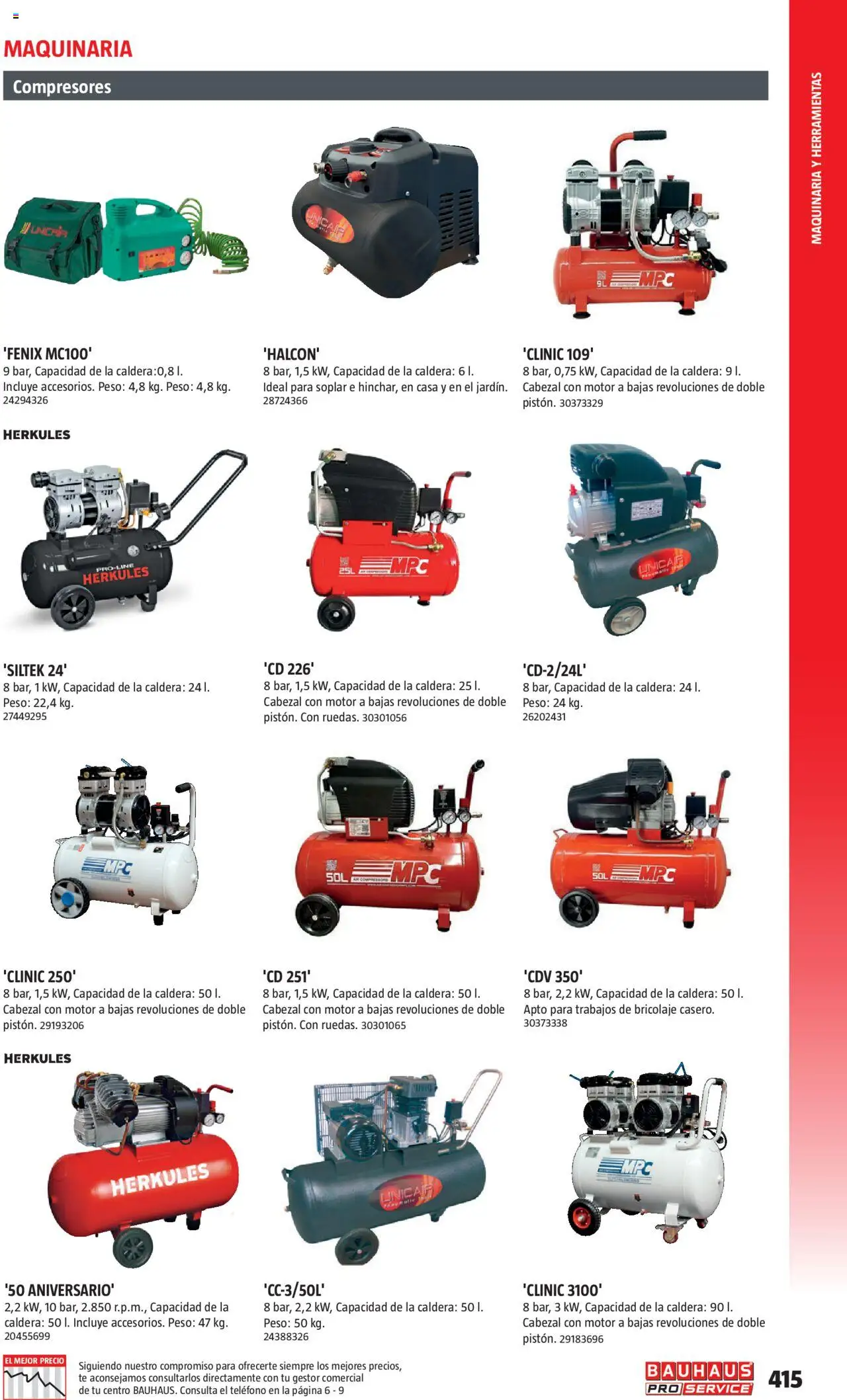 Bauhaus - ProService  - Página de 415 - Válido desde 24/02/2025