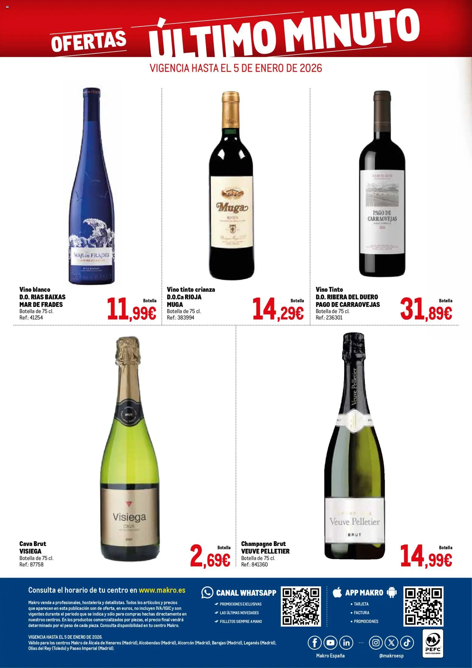 Makro Ofertas Último minuto Centro - Página de 1 - Válido desde 17/12/2025