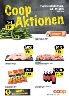 Vorschau Coop Aktionen gültig ab 08.01.2026