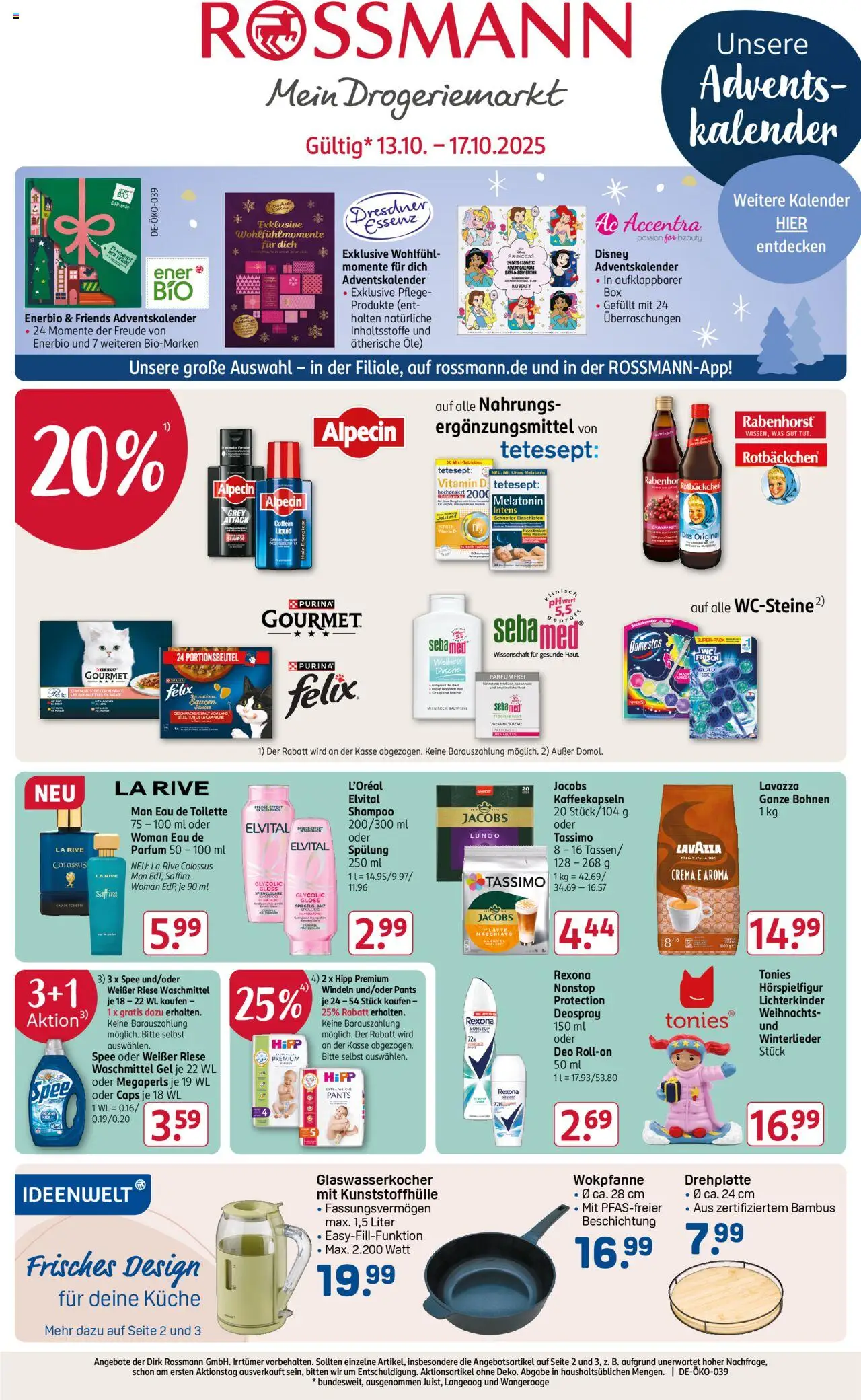 Rossmann Prospekt 	 - Seite 1 - gültig ab 13.10.2025
