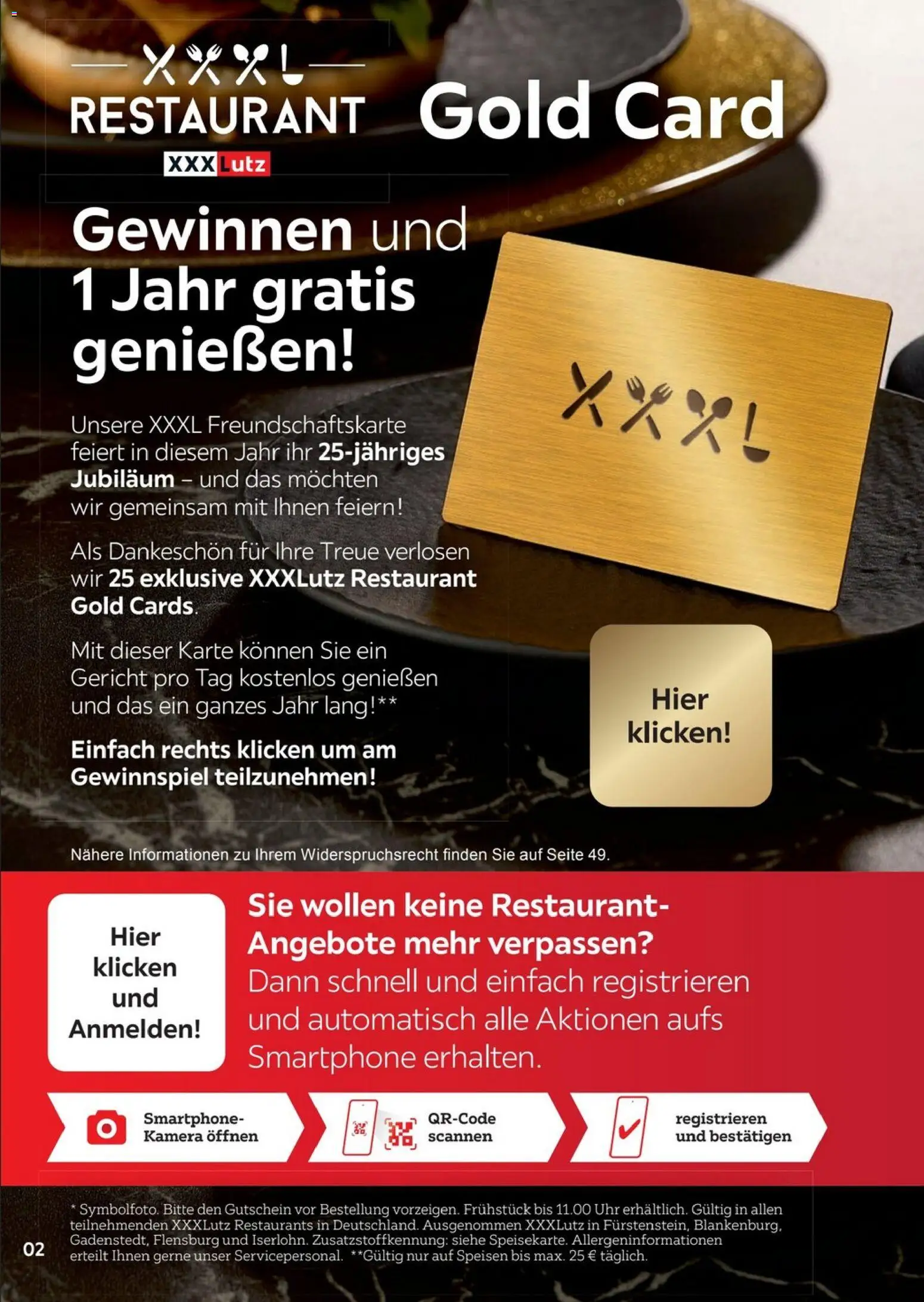XXXL Lutz Restaurantgutscheine - Seite 2 - gültig ab 01.02.2026