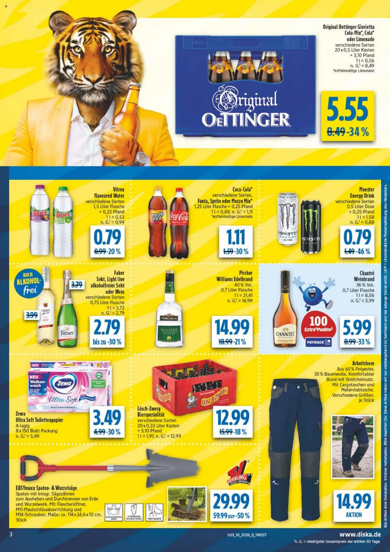 Diska - Diska Angebote Bayern KW10 - Seite 3 - gültig ab 02.03.2026