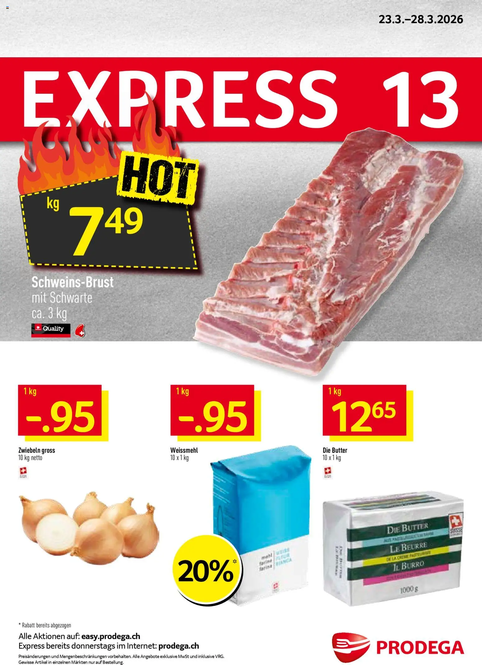 Prodega aktionen - Seite 1- gültig ab 23.03.2026
