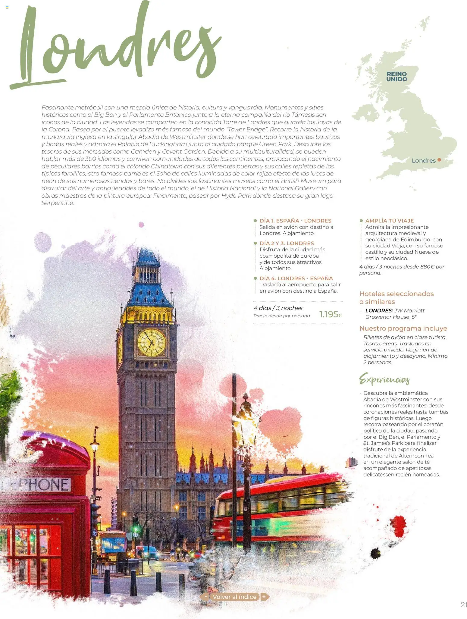 Viajes El Corte Inglés - Catálogo Tourmundial Premium - Página de 21 - Válido desde 01/01/2026