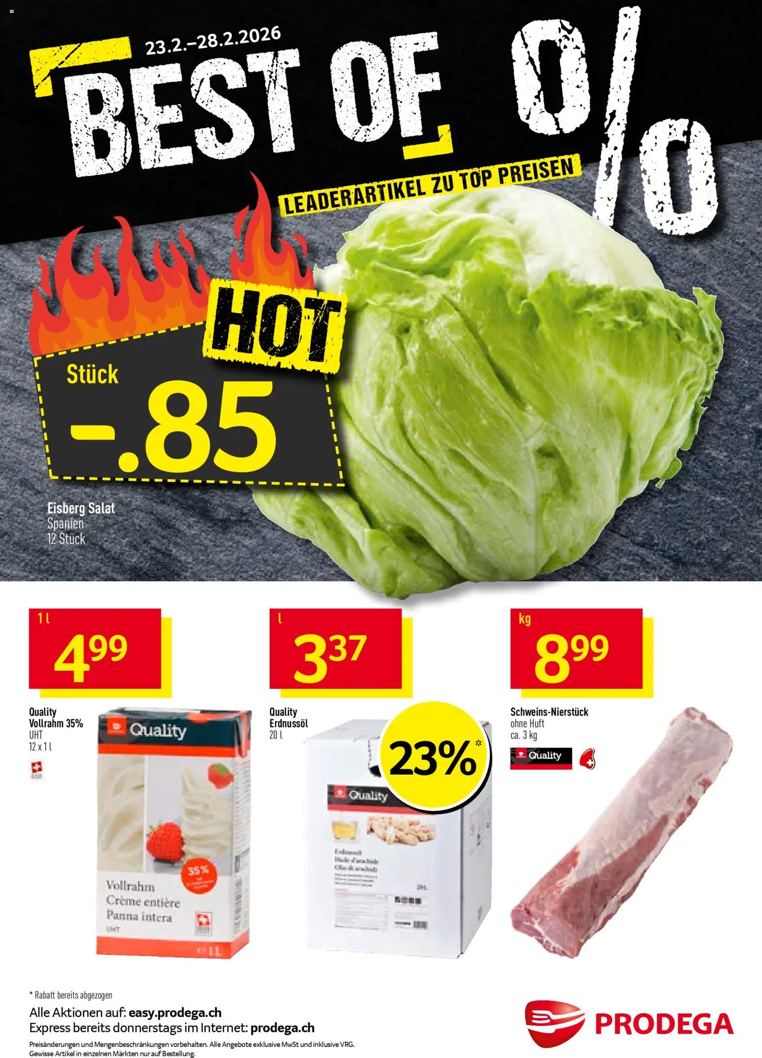 Prodega Aktionen - Seite 1- gültig ab 23.02.2026
