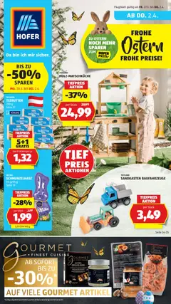 Vorschau Hofer Flugblatt gültig ab 27.03.2026