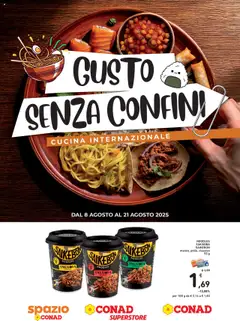 Anteprima Conad Etnico catalogo valida dal 08/08/2025