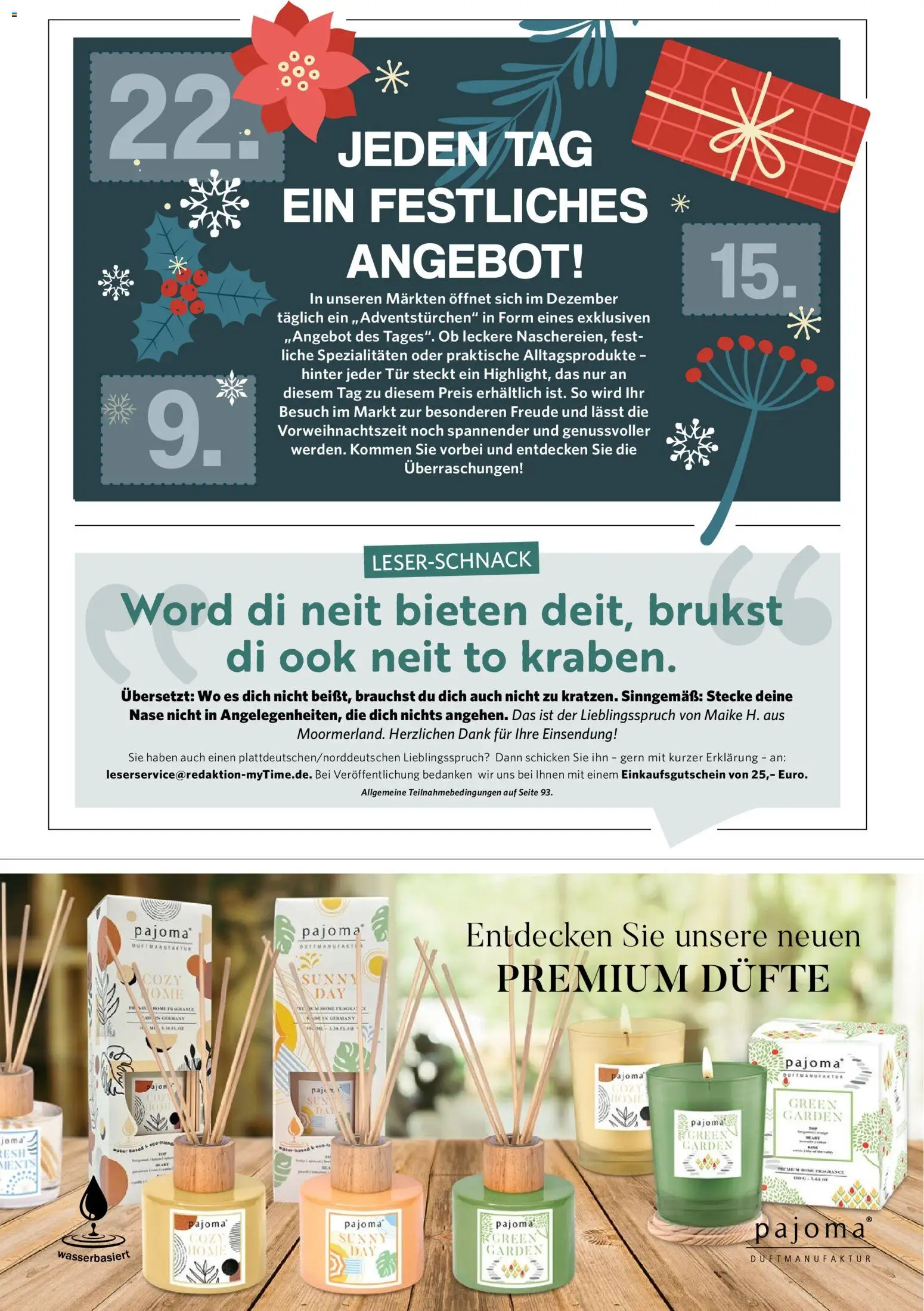 Famila Nordwest  myTime Dezember 2025 - Seite 8 - gültig ab 01.12.2025