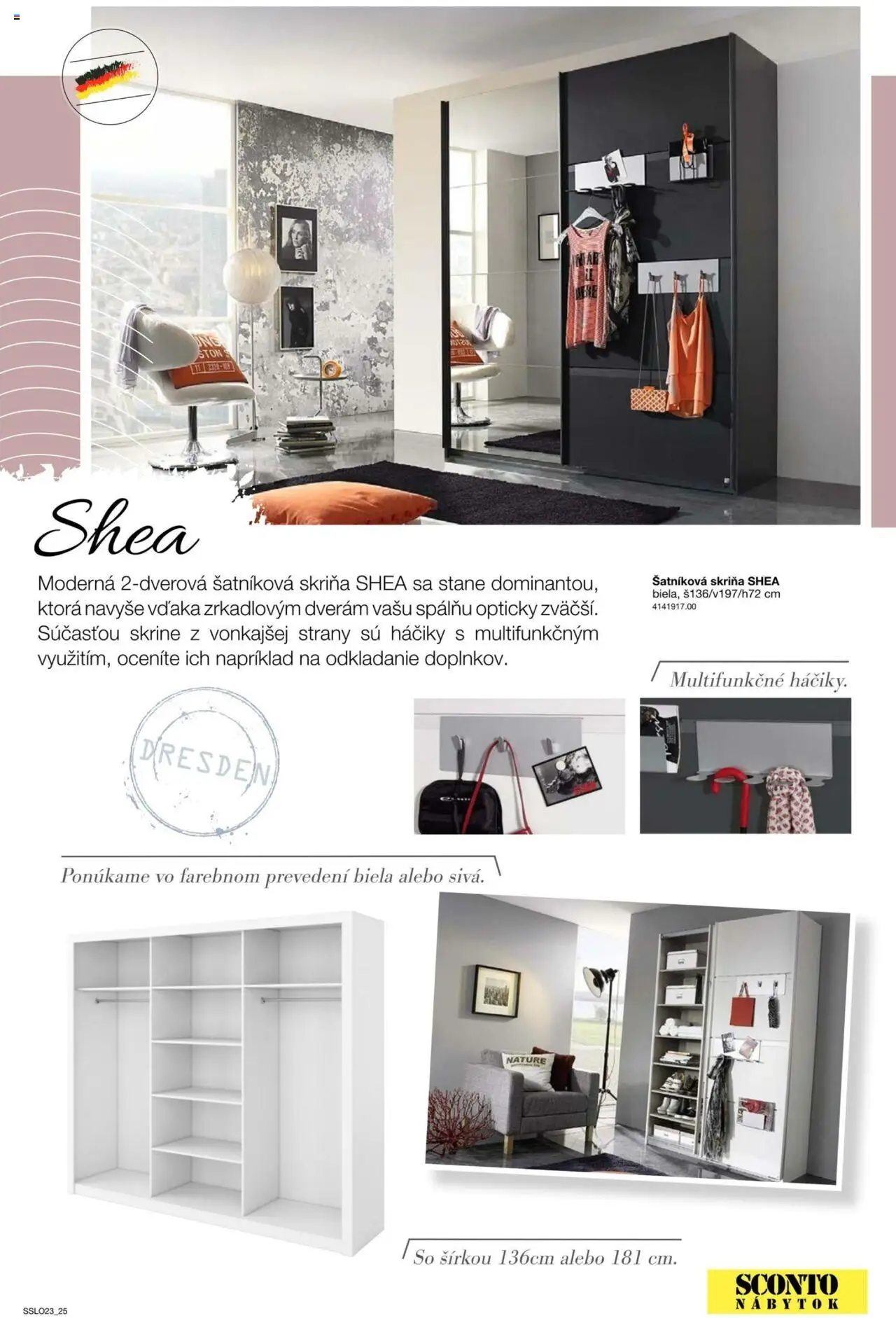 Sconto nábytok katalóg spálne - strana 25- platný od 14.02.2025