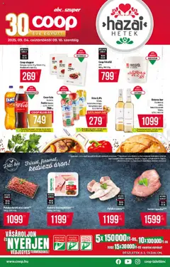 Előnézet COOP Akciós újság érvényes 2025.09.04.-tól