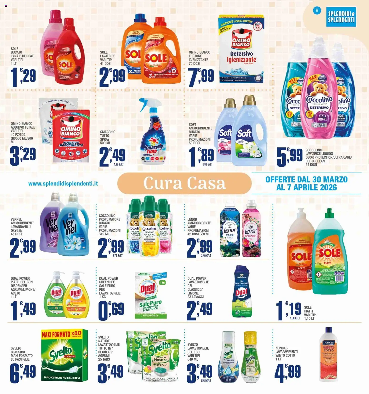 Splendidi e Splendenti volantino - pagina 9 - valido dal 30/03/2026