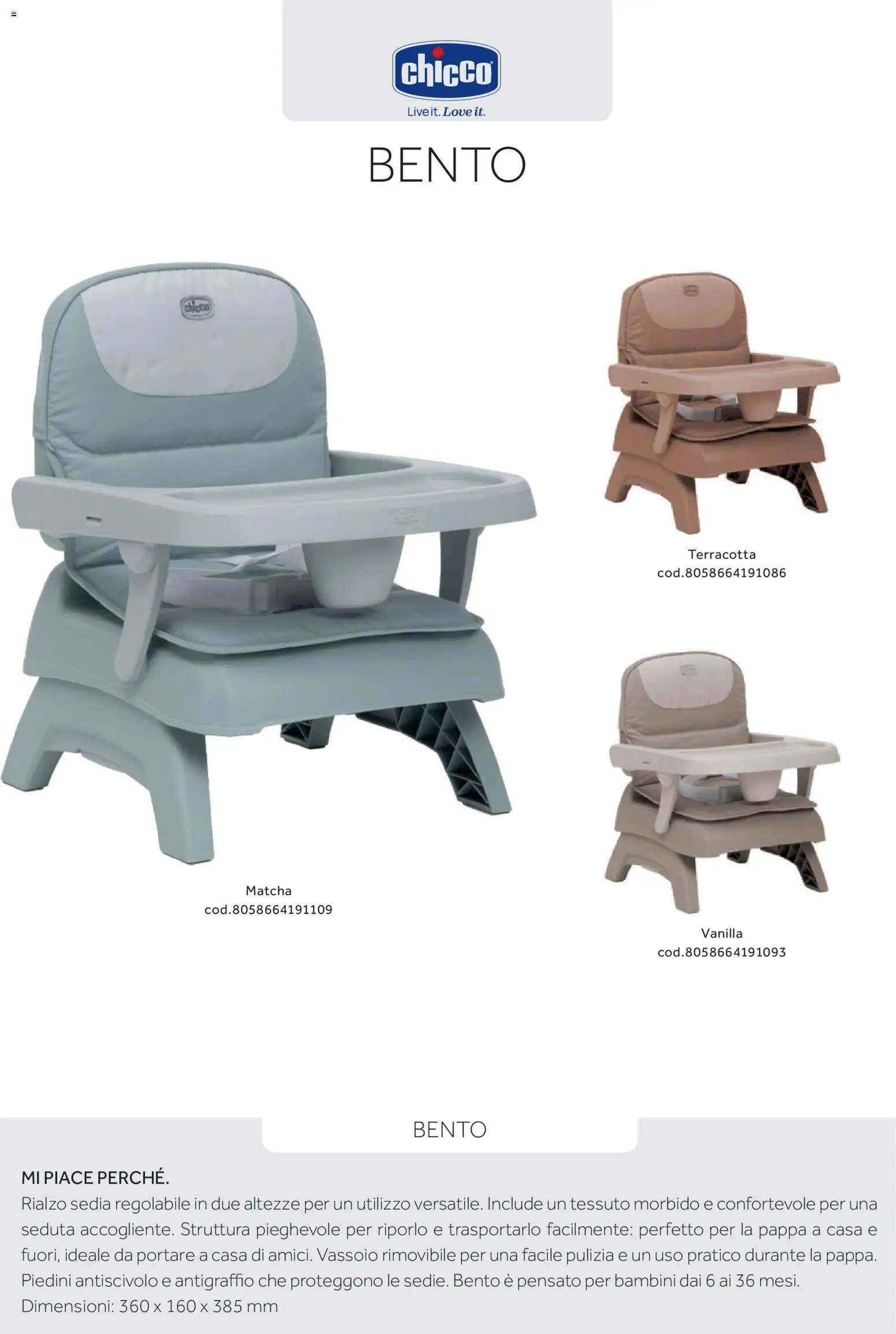 Prenatal Seggioloni catalogo - pagina 38 - valido dal 04/12/2025