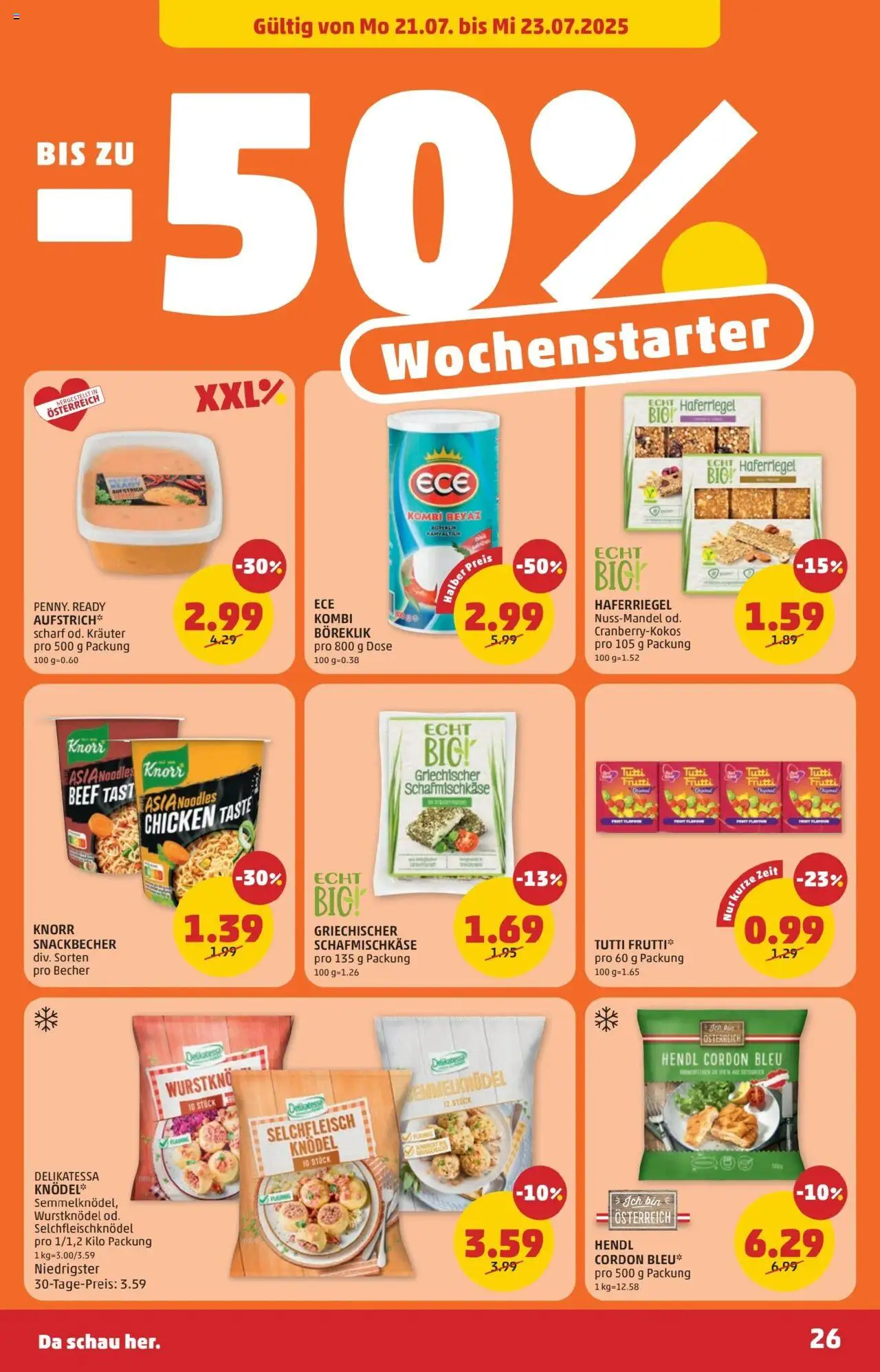 Penny Markt Flugblatt - Seite 26- gültig ab 17.07.2025