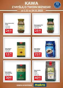 Podgląd Makro Gazetka - Kawa ważny od 01.11.2025