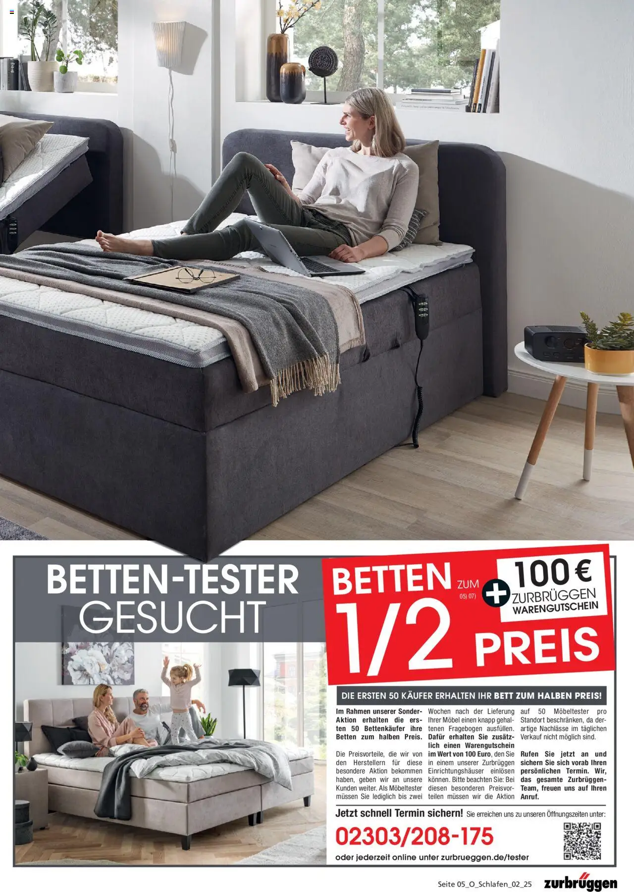 Zurbrüggen Schlafen Spezial - Seite 5 - gültig ab 16.07.2025