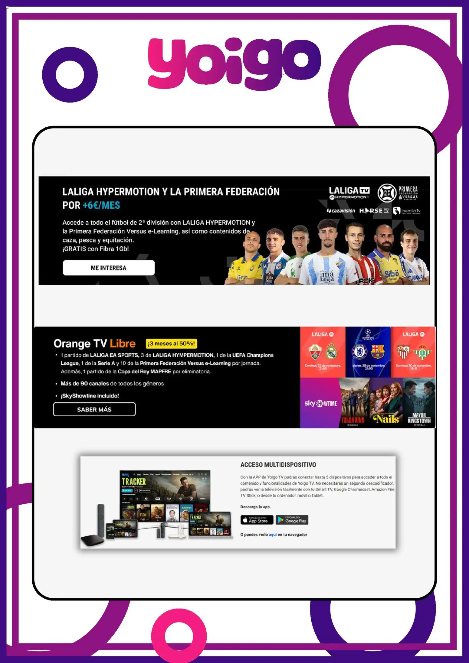 Yoigo ofertas - Página de 3 - Válido desde 15/04/2026