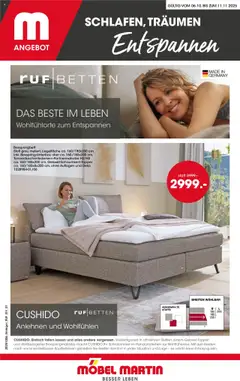 Vorschau Möbel Martin Prospekt 	 gültig ab 06.10.2025