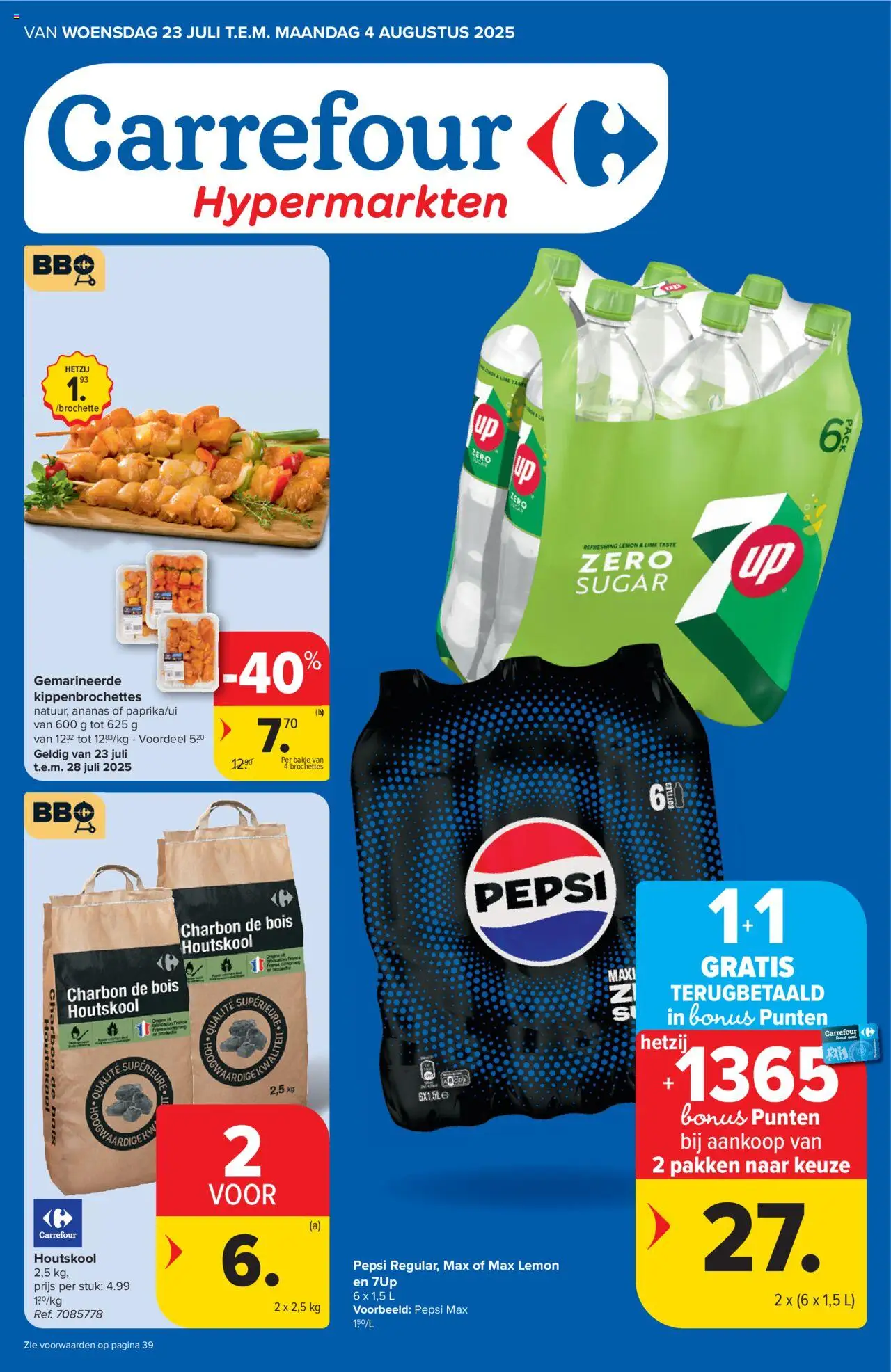 Carrefour folder week 30 - pagina 1- geldig vanaf 23/07/2025