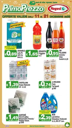 Anteprima Volantino Primo Prezzo	 valida dal 11/12/2025