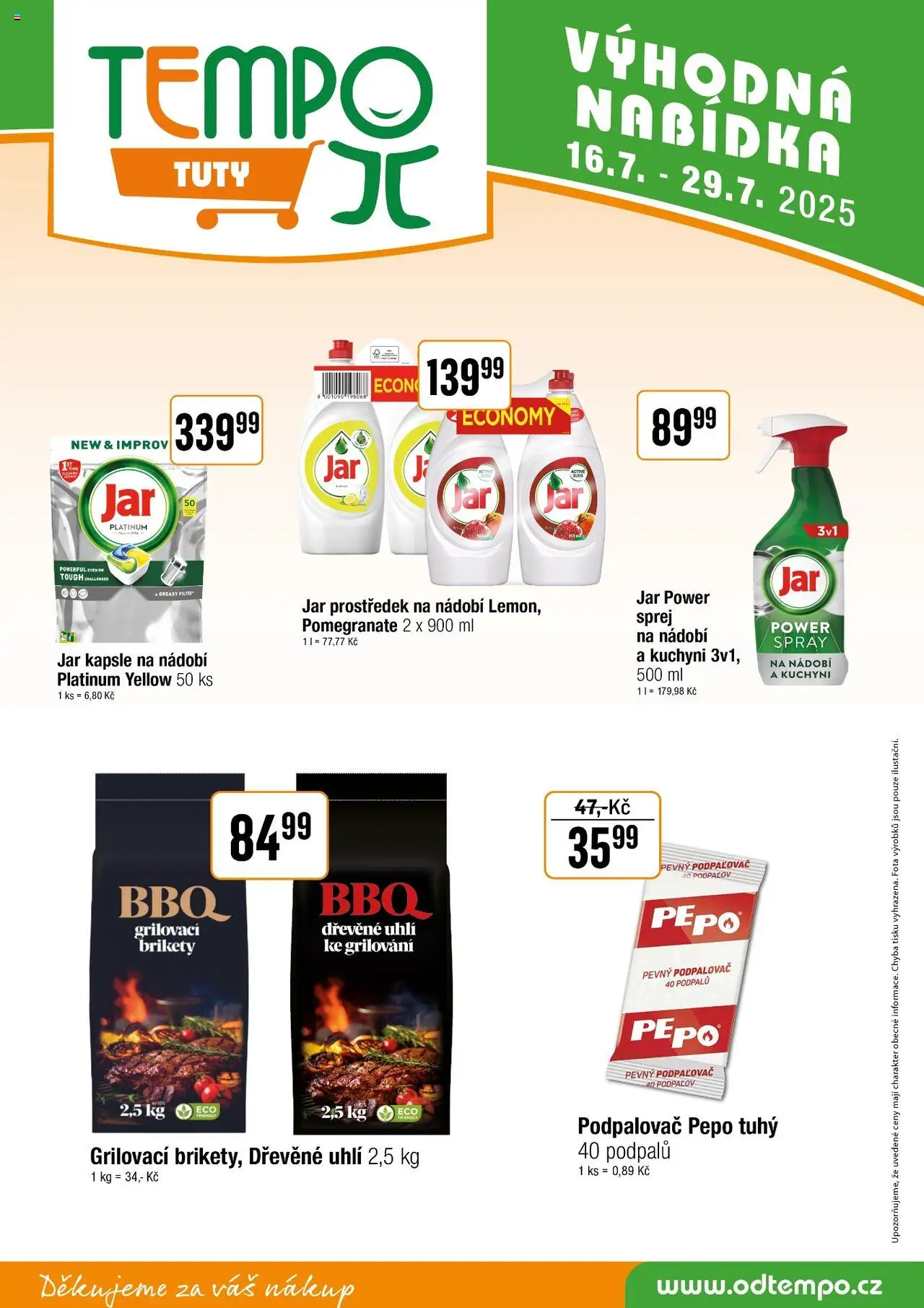 Tempo leták - Tuty - strana 16- platný od 16.07.2025