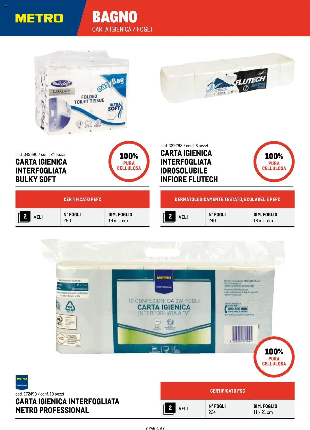 Metro Detergenza Professionale catalogo - pagina 59 - valido dal 11/09/2025
