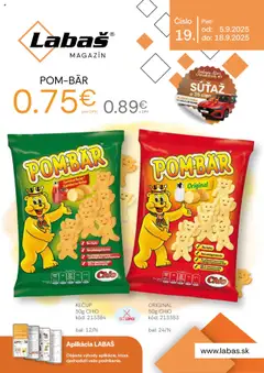 Labaš leták platný od 05.09.2025