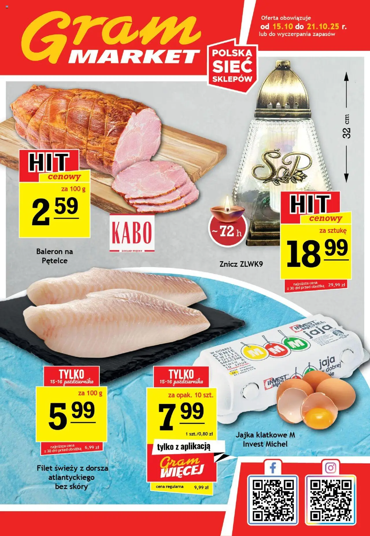 Gram Market Gazetka - strona 1- ważny od 15.10.2025