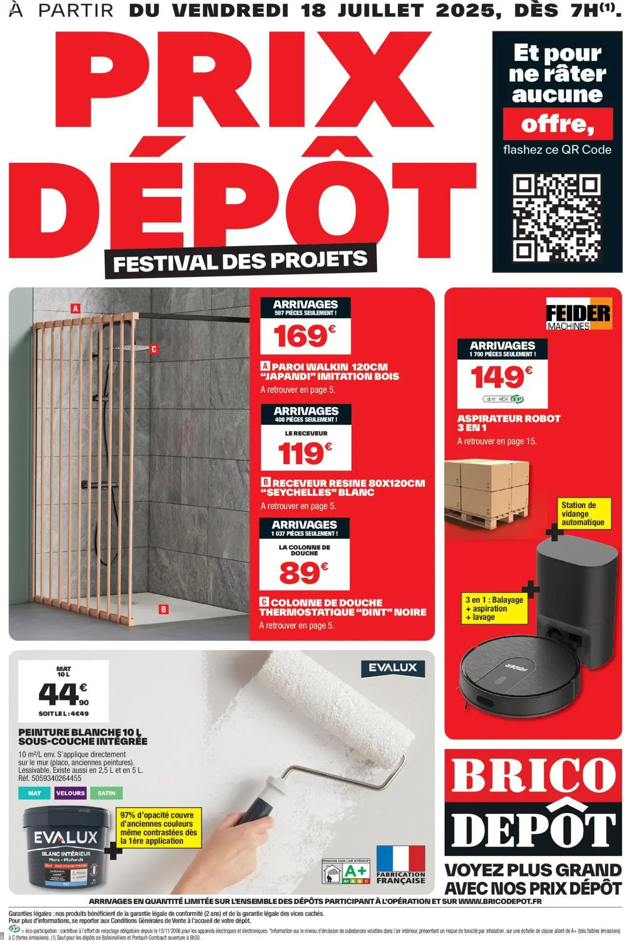 Brico Dépôt catalogue - page 1 - valable à partir du 18/07/2025