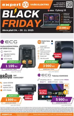 Náhled Expert elektro Black Friday platný od 24.11.2025
