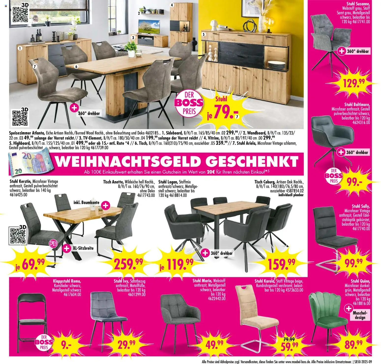 SB Möbel Boss Prospekt 	 - Seite 9 - gültig ab 06.12.2025