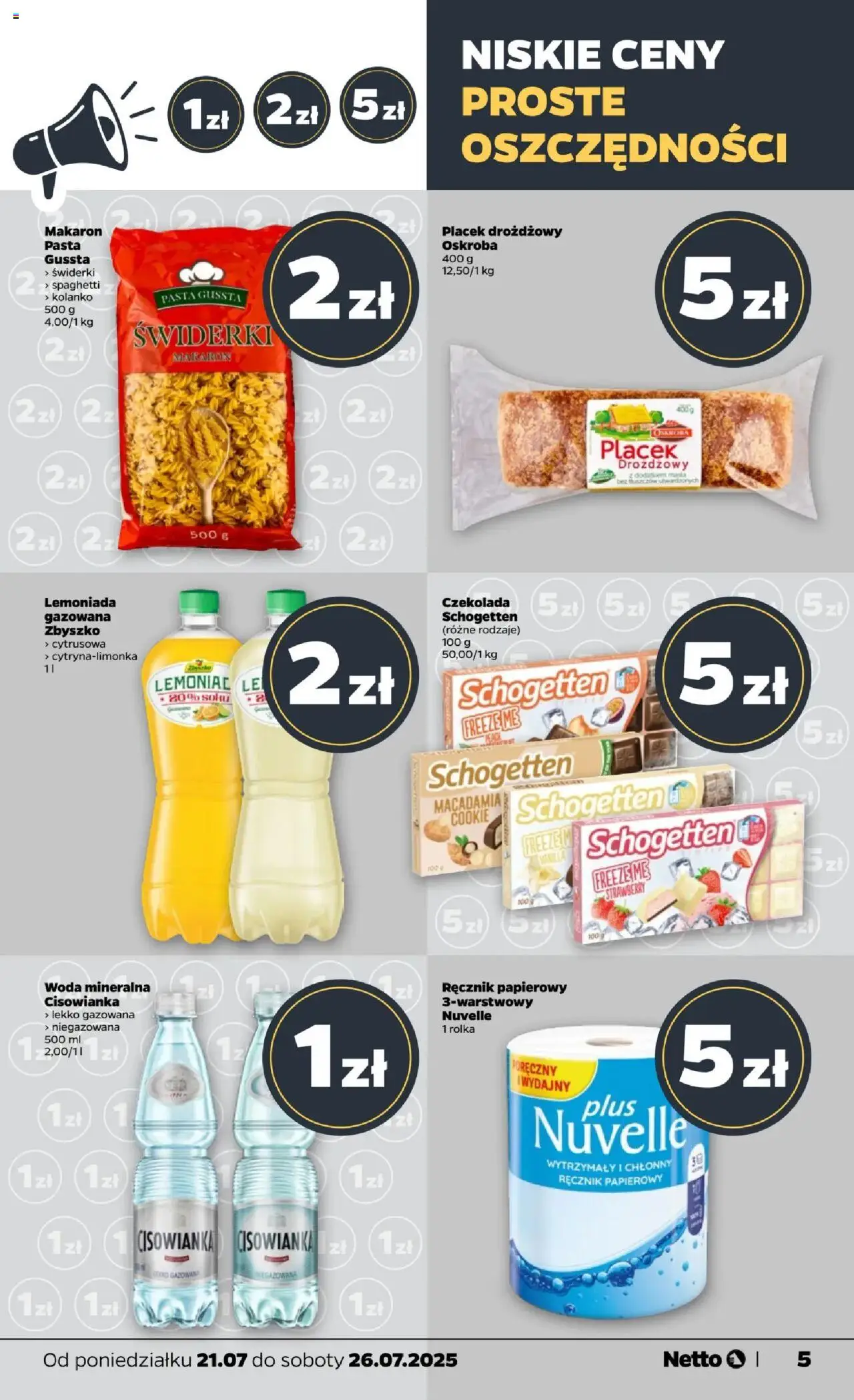Netto gazetka - Spożywcza - strona 5- ważny od 21.07.2025