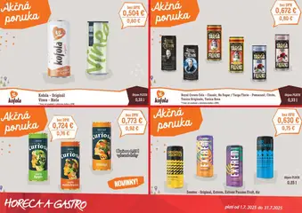 CBA Verex leták platný od 01.08.2025