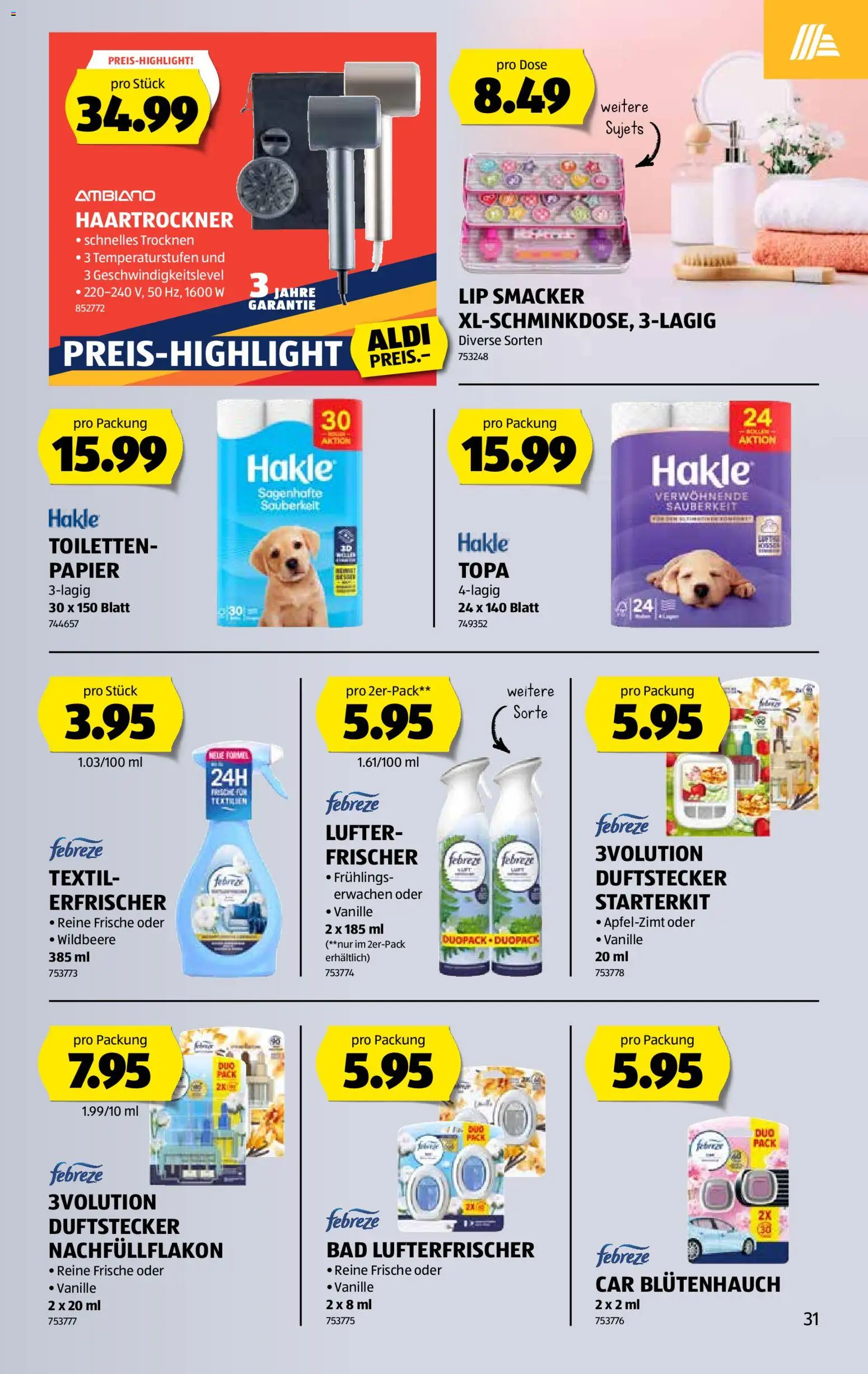 Aldi aktionen - page 32- valid from 26.03.2026