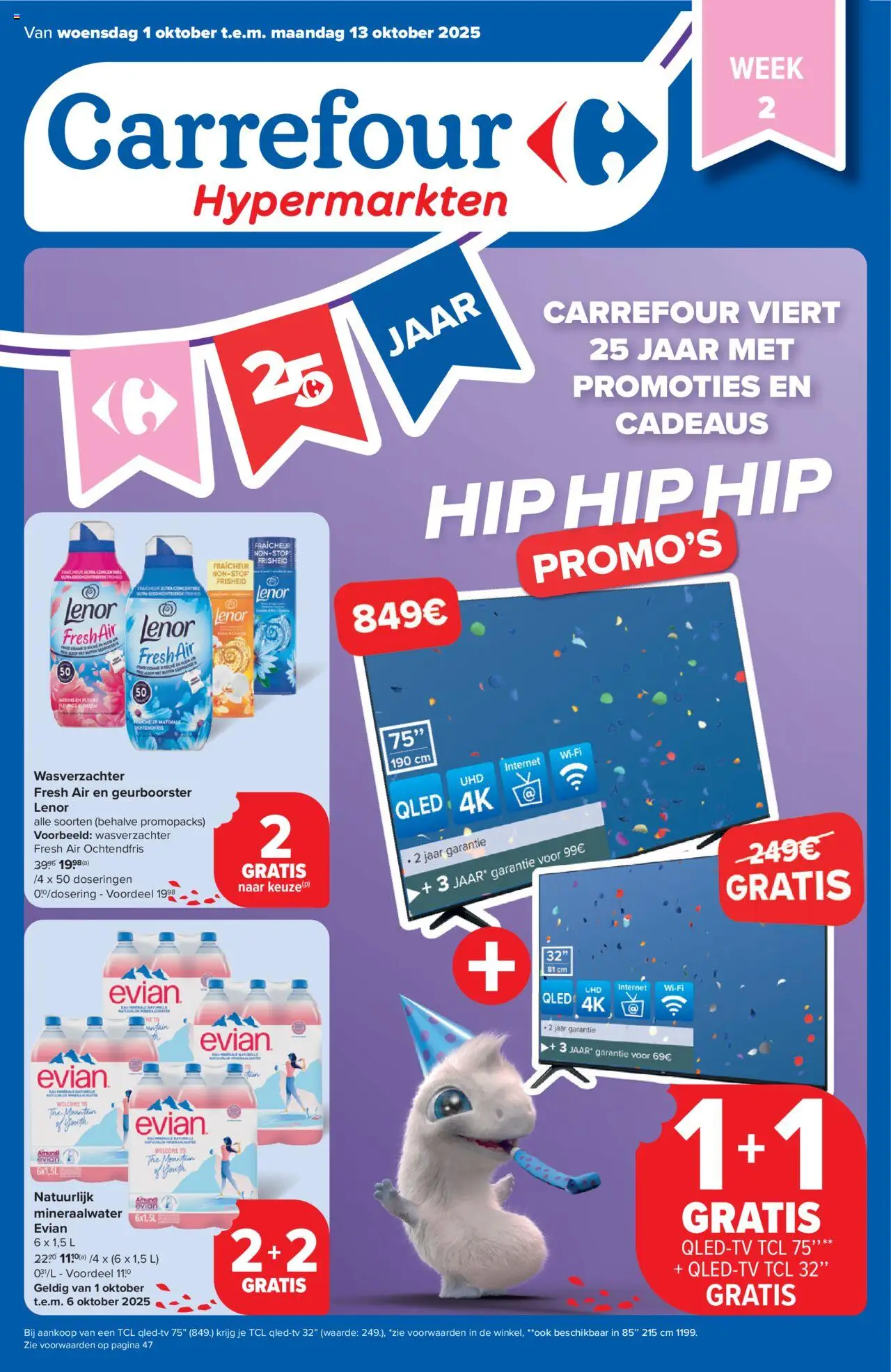 Carrefour folder week 40 - pagina 1- geldig vanaf 01/10/2025