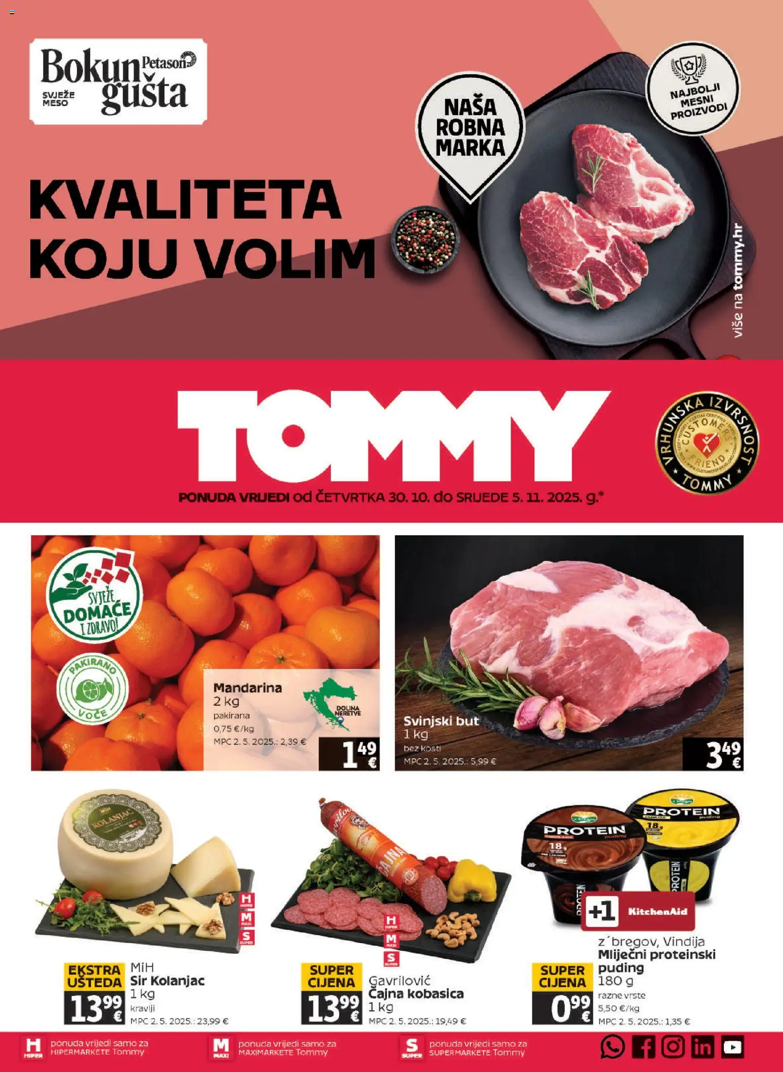 Katalog Tommy - stranica 1- važeći od 30.10.2025