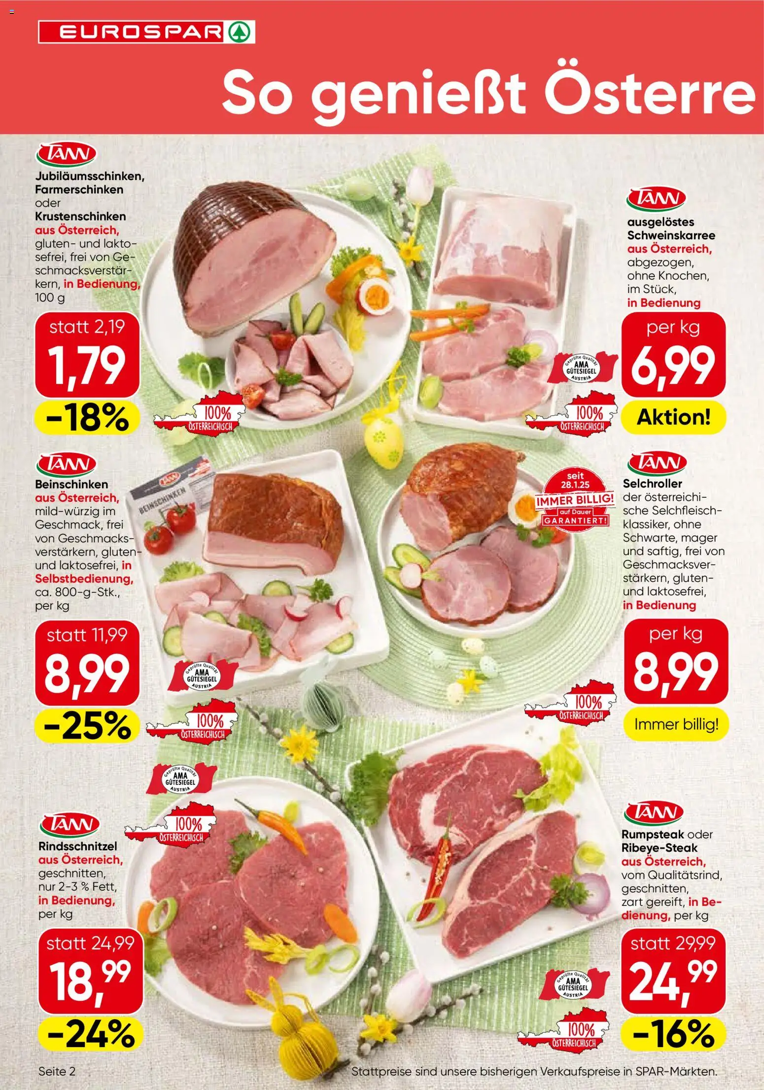 Eurospar Flugblatt - page 2- valid from 26.03.2026