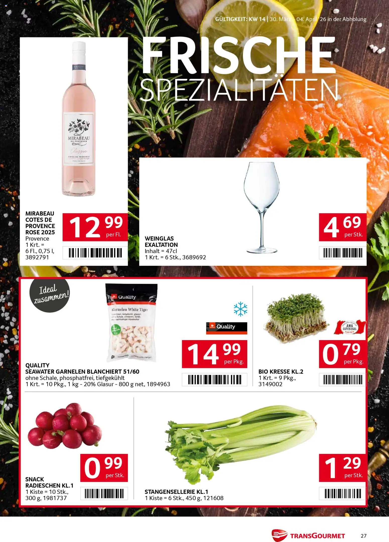 Transgourmet Flugblatt - page 26- valid from 30.03.2026