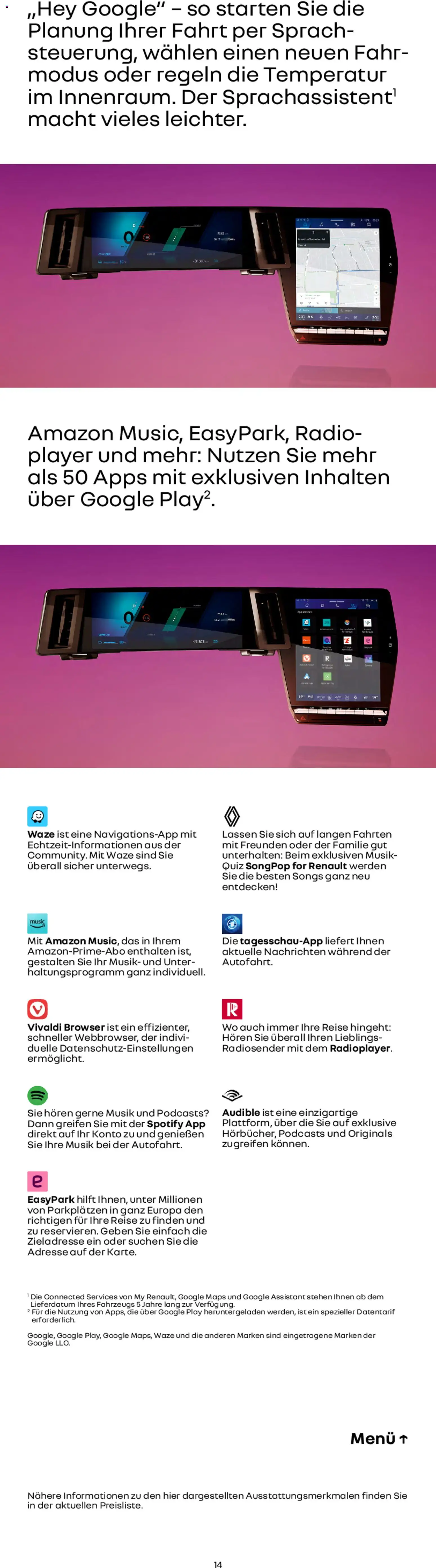 Renault Scenic E-Tech - Seite 14 - gültig ab 15.01.2026