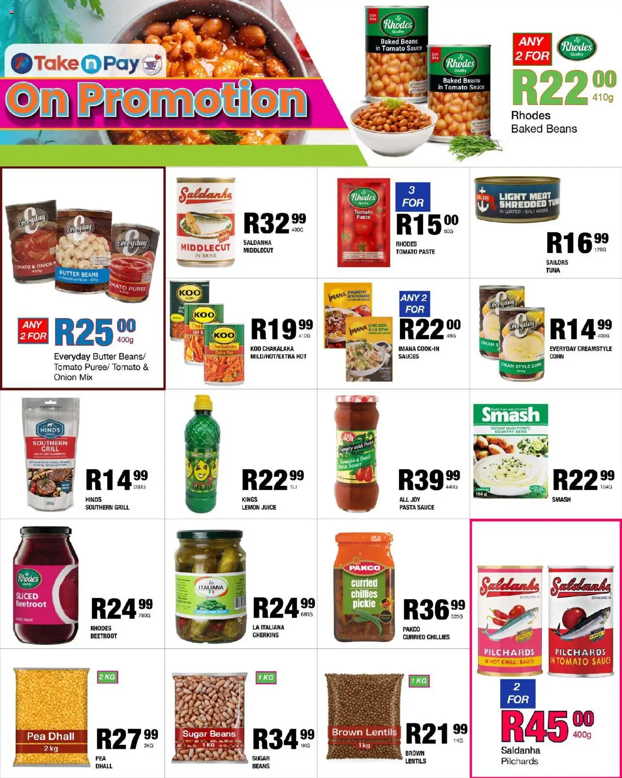 Take n Pay Specials - page 3- valid from 21/07/2025