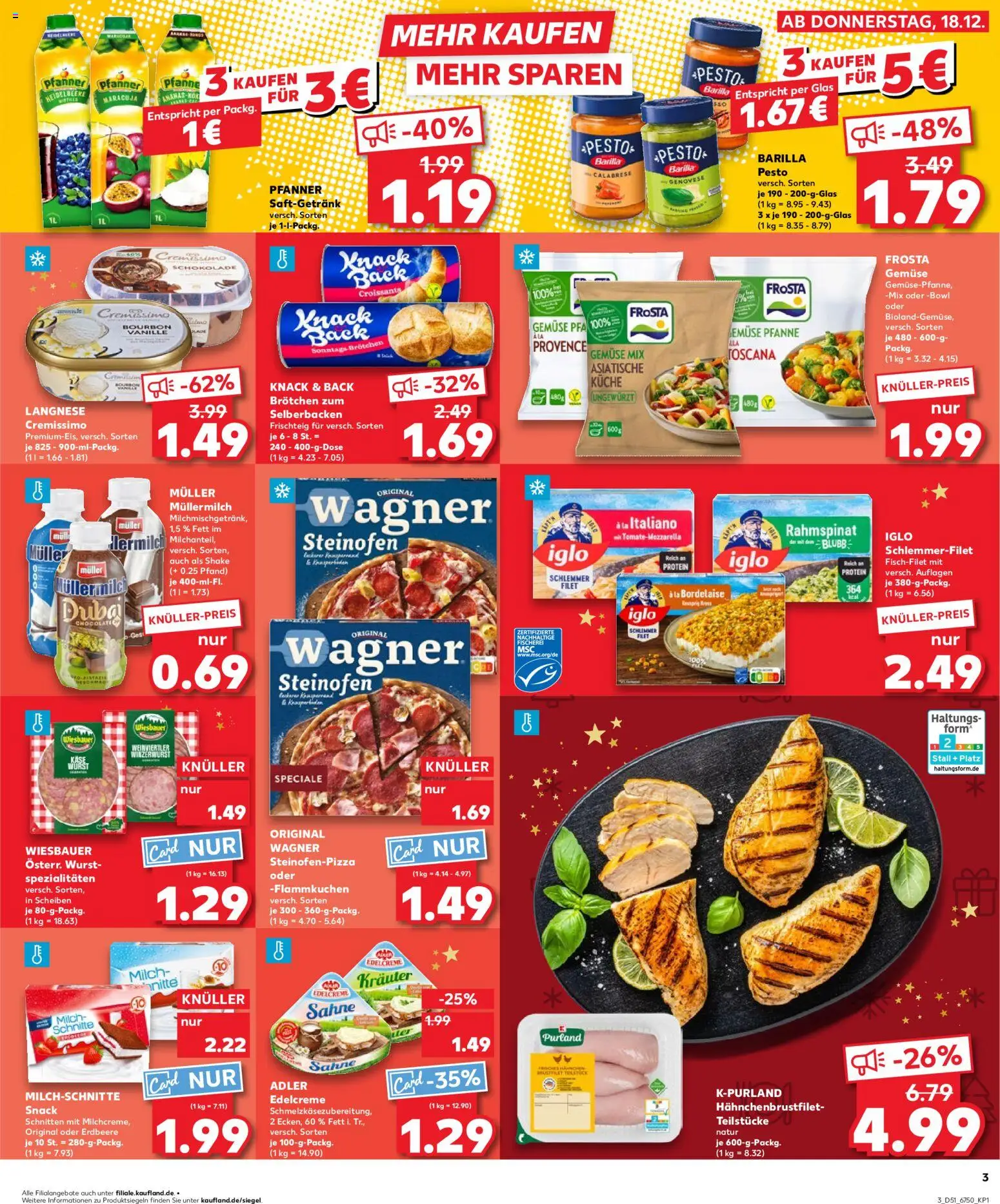 Kaufland Prospekt 	 - Seite 3 - gültig ab 18.12.2025