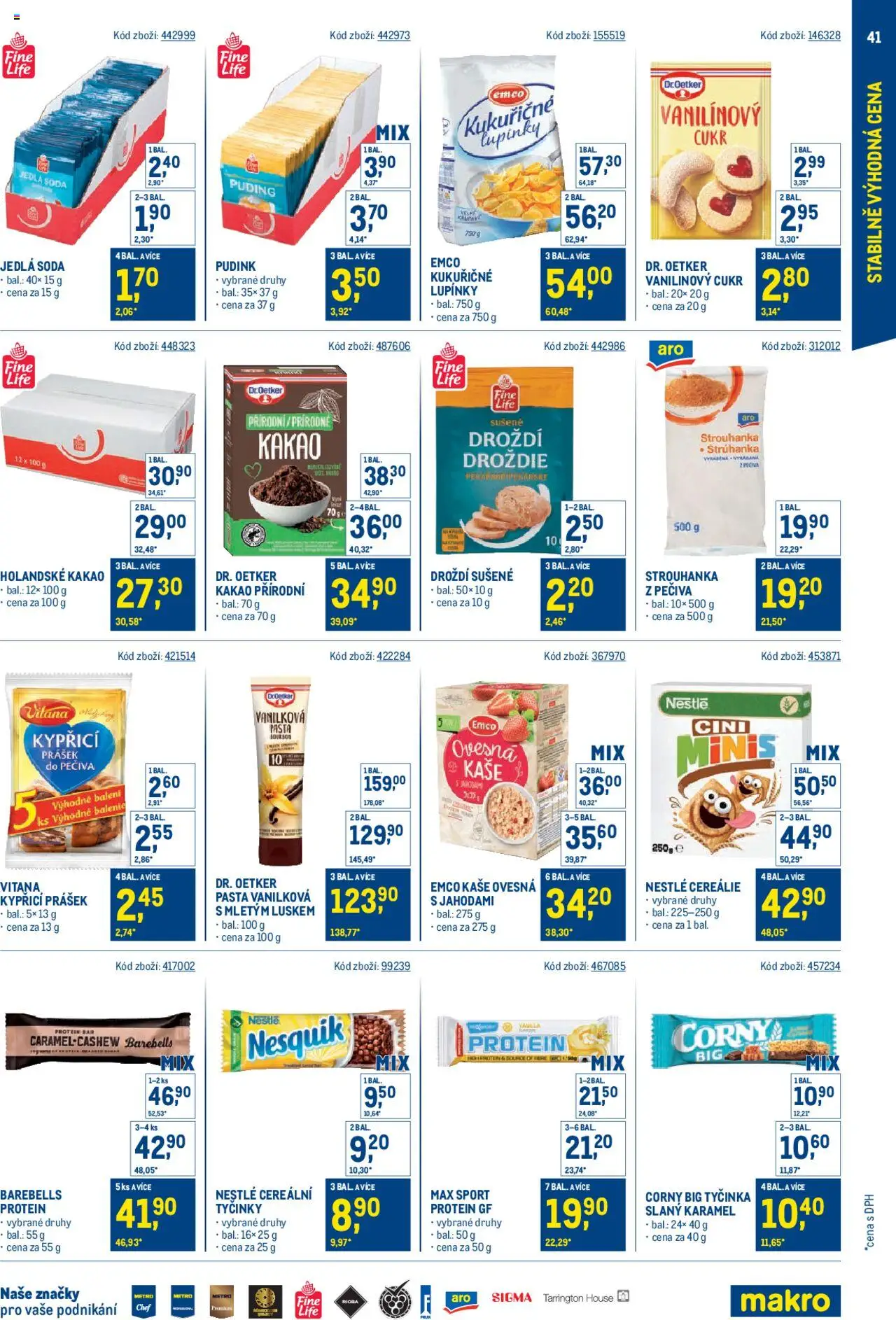 Makro leták - Stabilně výhodná cena - maloobchod - strana 41- platný od 21.05.2025