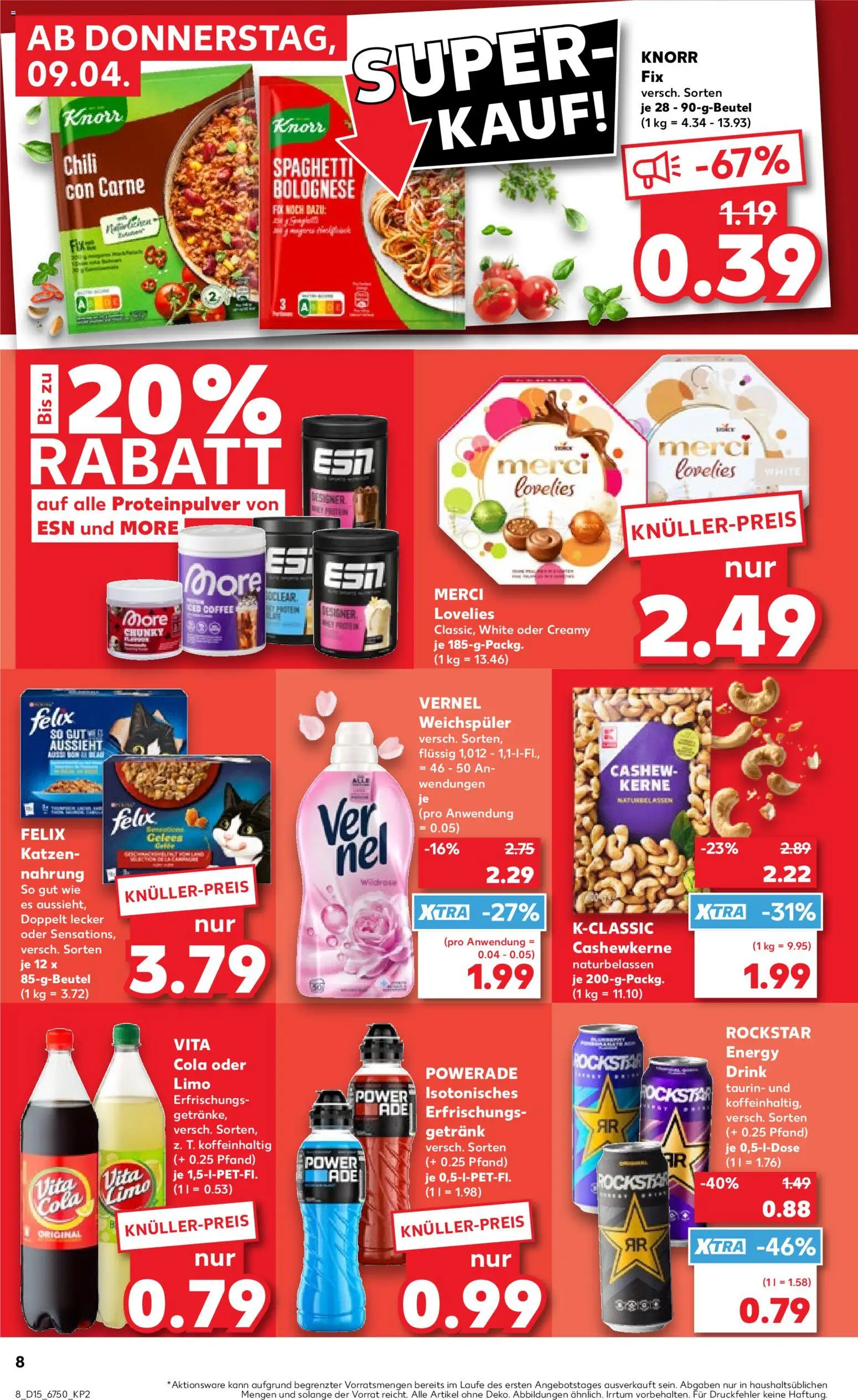 Kaufland Prospekt - Seite 8 - gültig ab 09.04.2026