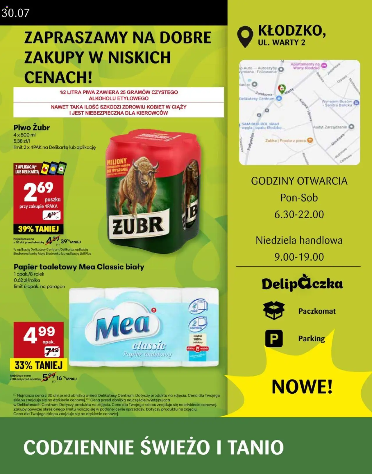 Delikatesy Centrum Gazetka - Kłodzko Otwarcie - strona 3- ważny od 24.07.2025