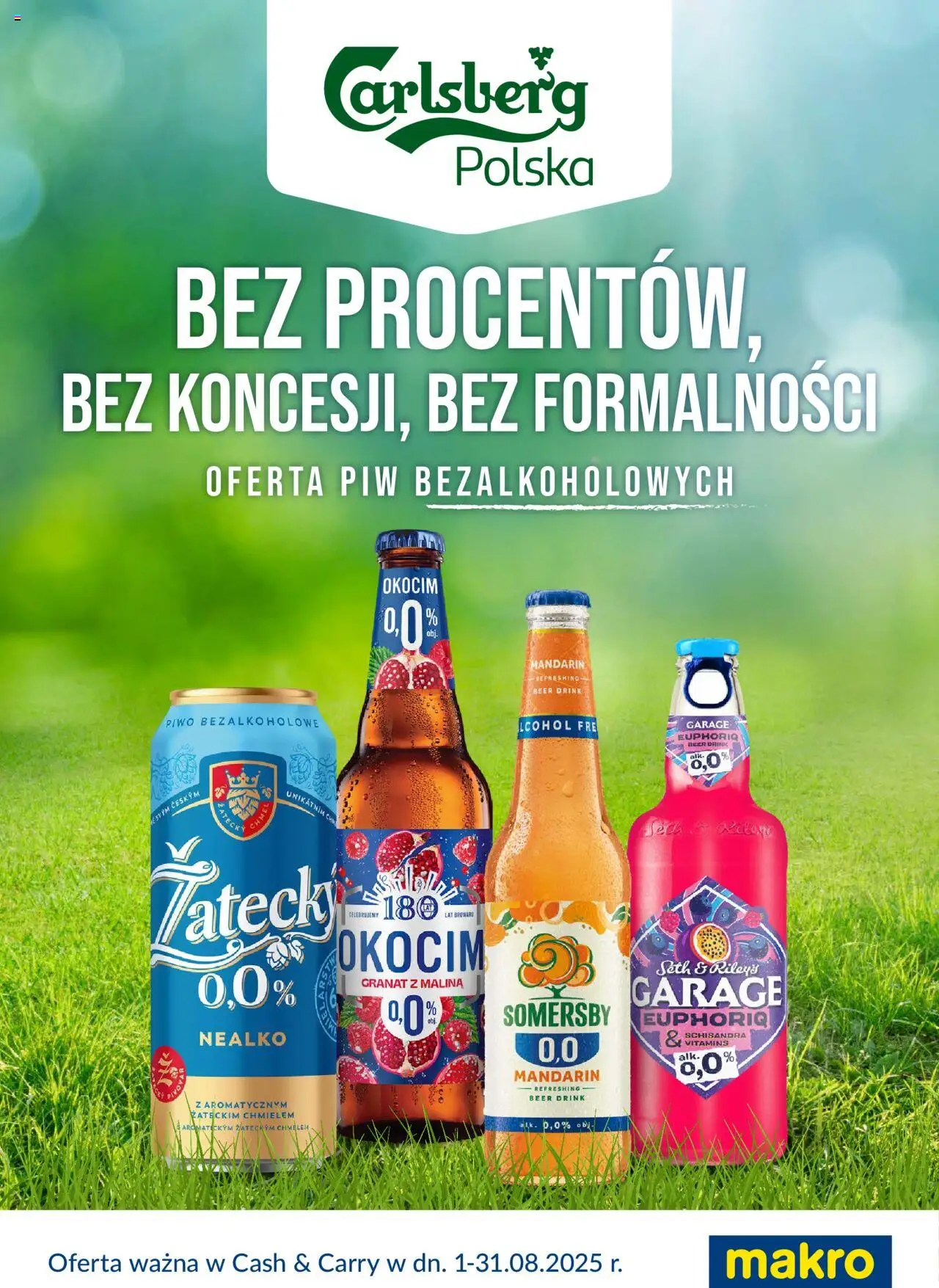 Makro Gazetka - Napoje bezalkoholowe Calsberg - strona 1- ważny od 01.08.2025